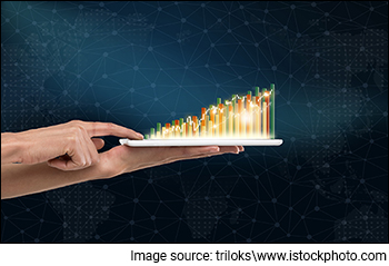 Sensex Today Ends 350 Points Higher | Vodafone Idea Surges 9%, Adani Power 5% | Britannia & Nestle Top Gainers